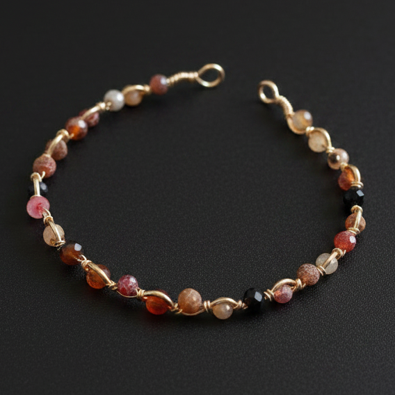 Cracked Agate Bracelet