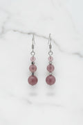 Strawberry Quartz Earrings