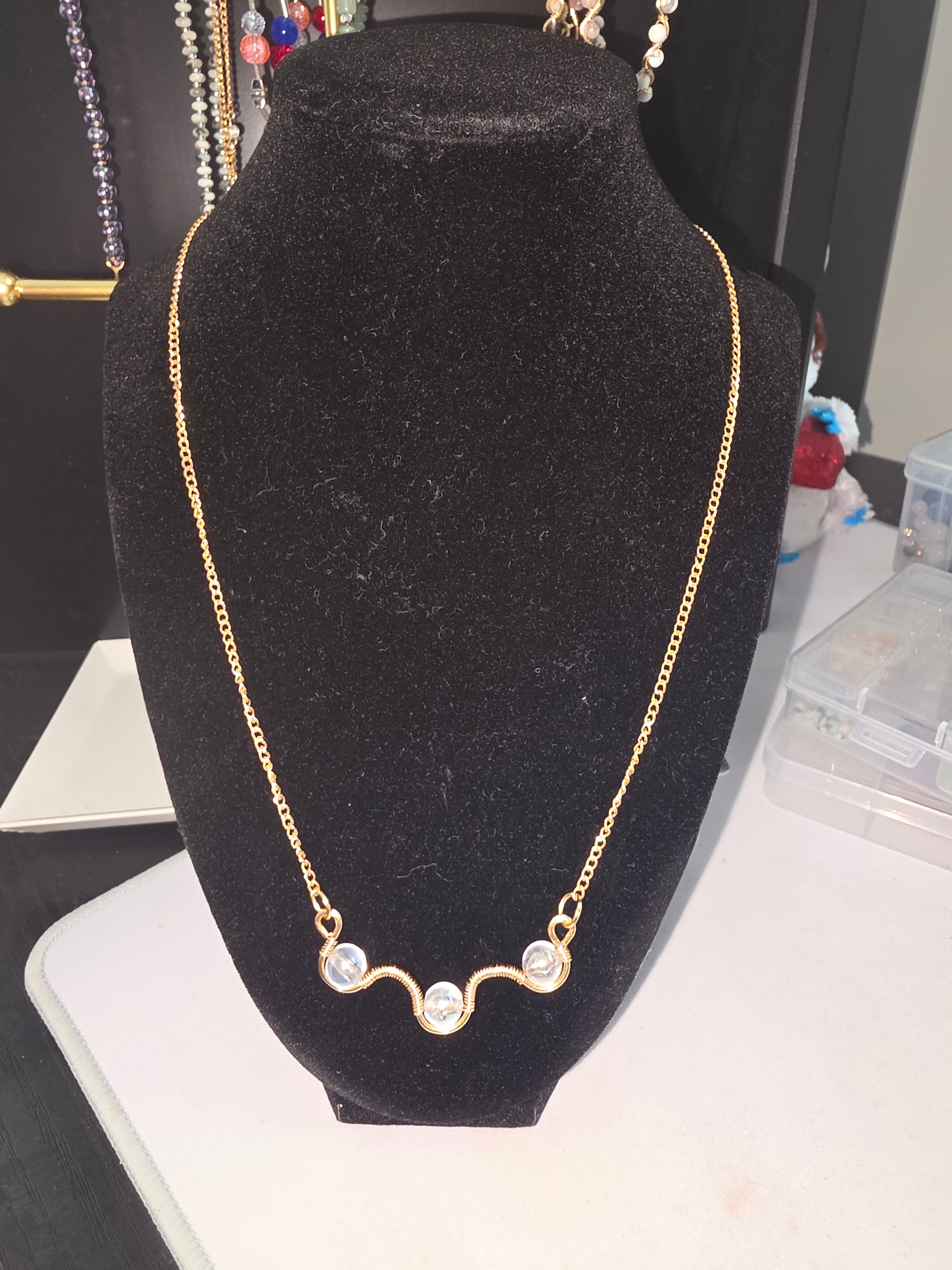Glass Bead Necklace