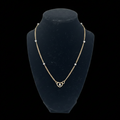 Crystal Hearts Necklace