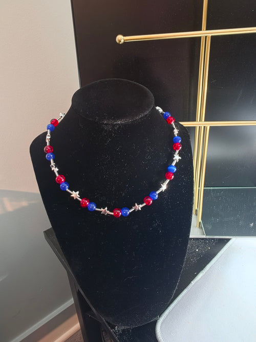 4th of July Necklace