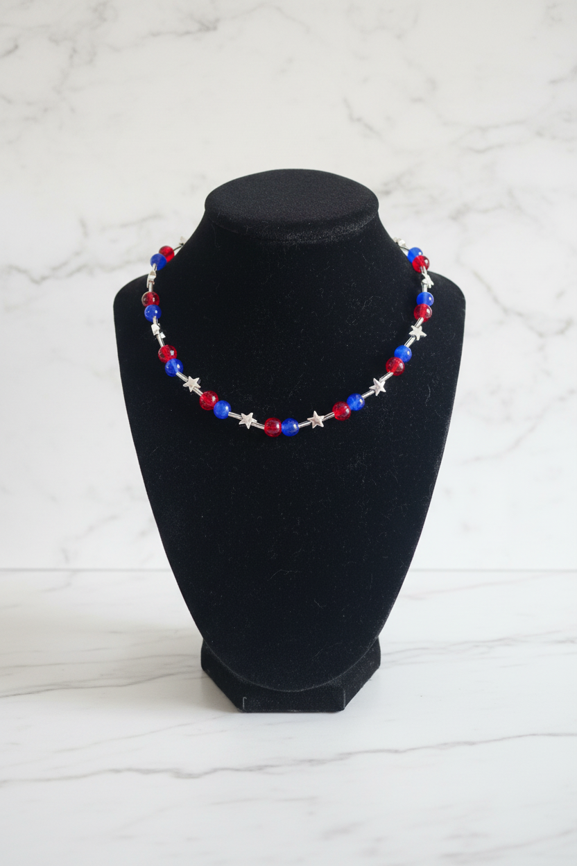 4th of July Necklace